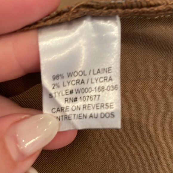 Alice + Olivia ultra high waisted wide leg trouser - Picture 6 of 8